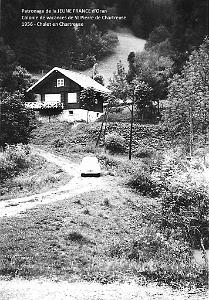 COLO JEUNE FRANCE 1956 chalet de citadins en Chartreuse 001